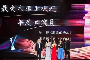 葛优咏梅张子枫获大学生电影节荣誉